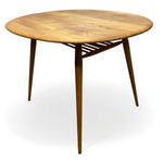 Load image into Gallery viewer, circular ercol breakfast dining table
