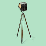 Load image into Gallery viewer, Mole Richardson Theatre Lamp 1930s
