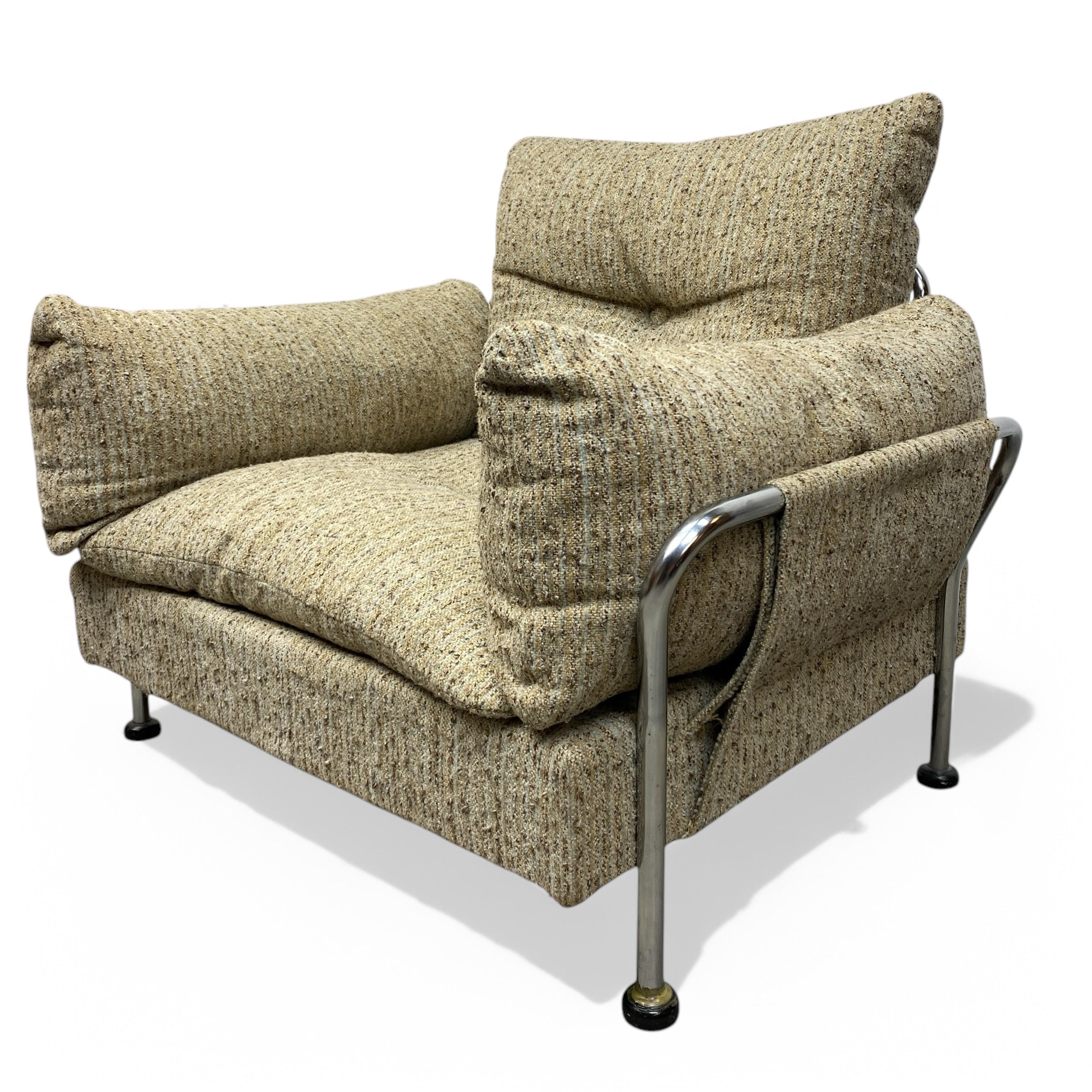 Lounge Chair Tubular Steel 70s