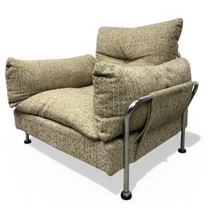 Lounge Chair Tubular Steel 70s