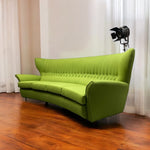 Load image into Gallery viewer, Sitting Room White Curtains G Plan 6250 Sofa Four Seater Refurbished
