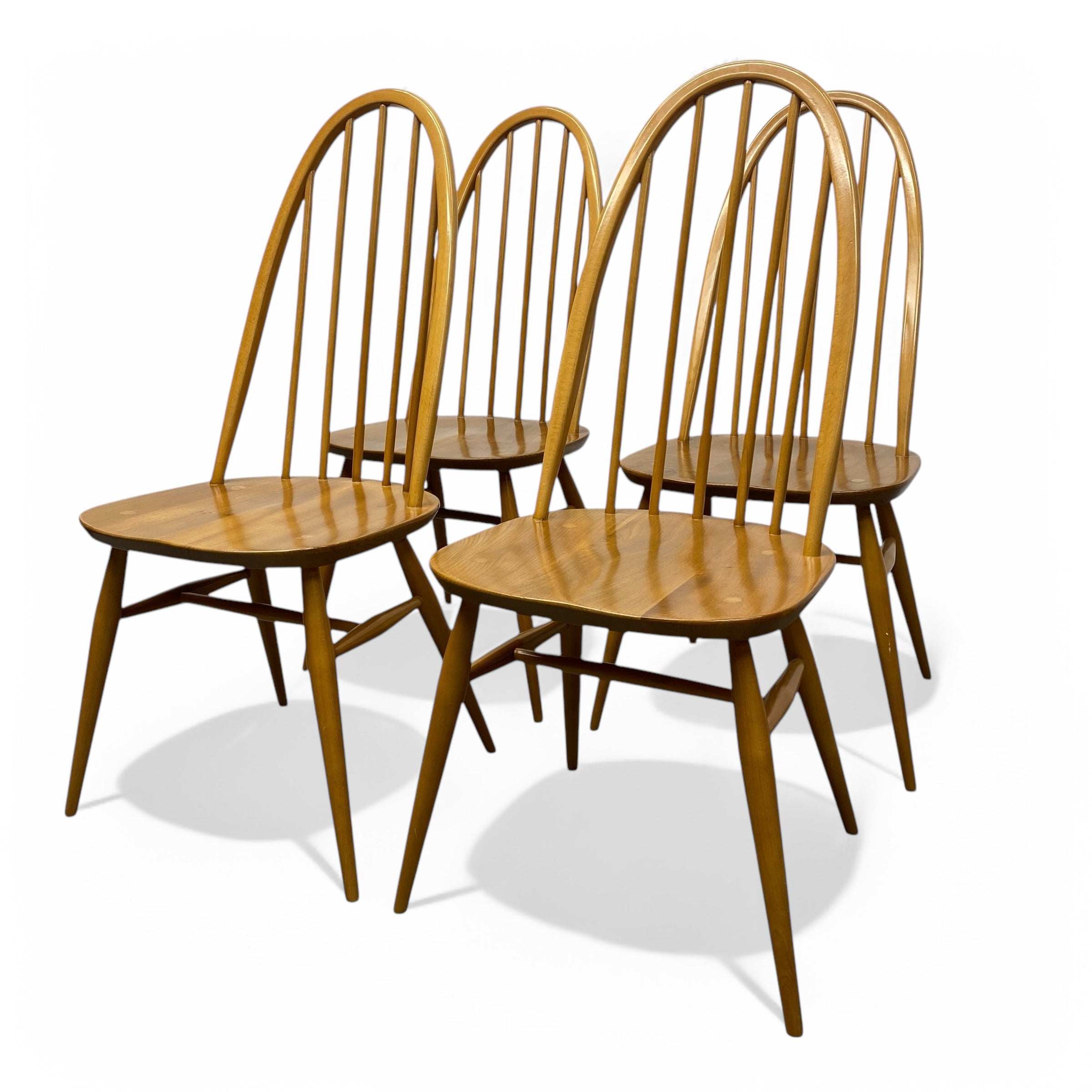 set of four Ercol Dining Chairs