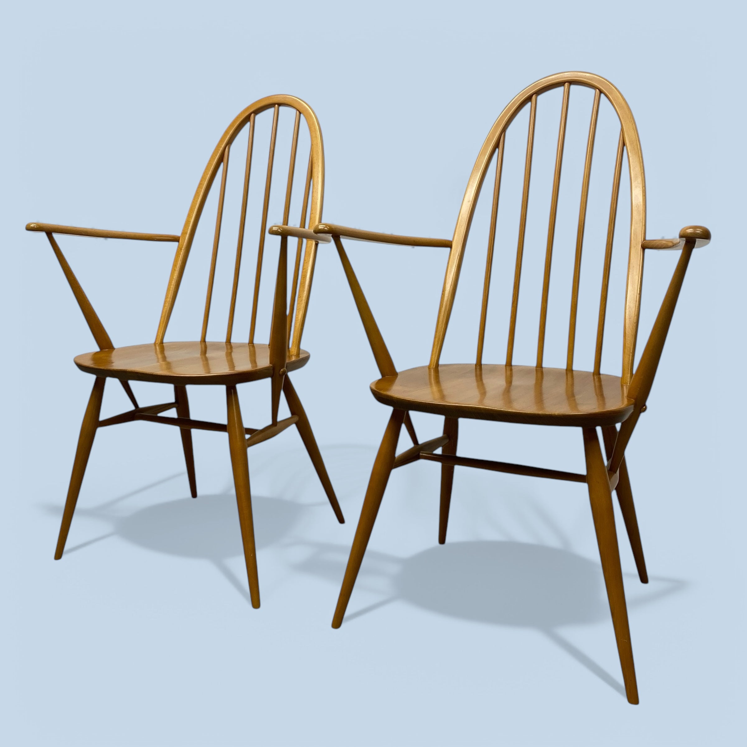 Ercol Carver Dining Chairs Quaker Model 365