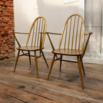 Load image into Gallery viewer, Room Set Ercol Carver Dining Chairs Quaker Model 365
