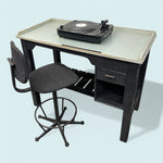 Load image into Gallery viewer, Vintage Desk Decks Plinth Drapers Table
