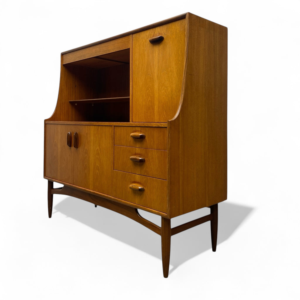 teak storage cabinet