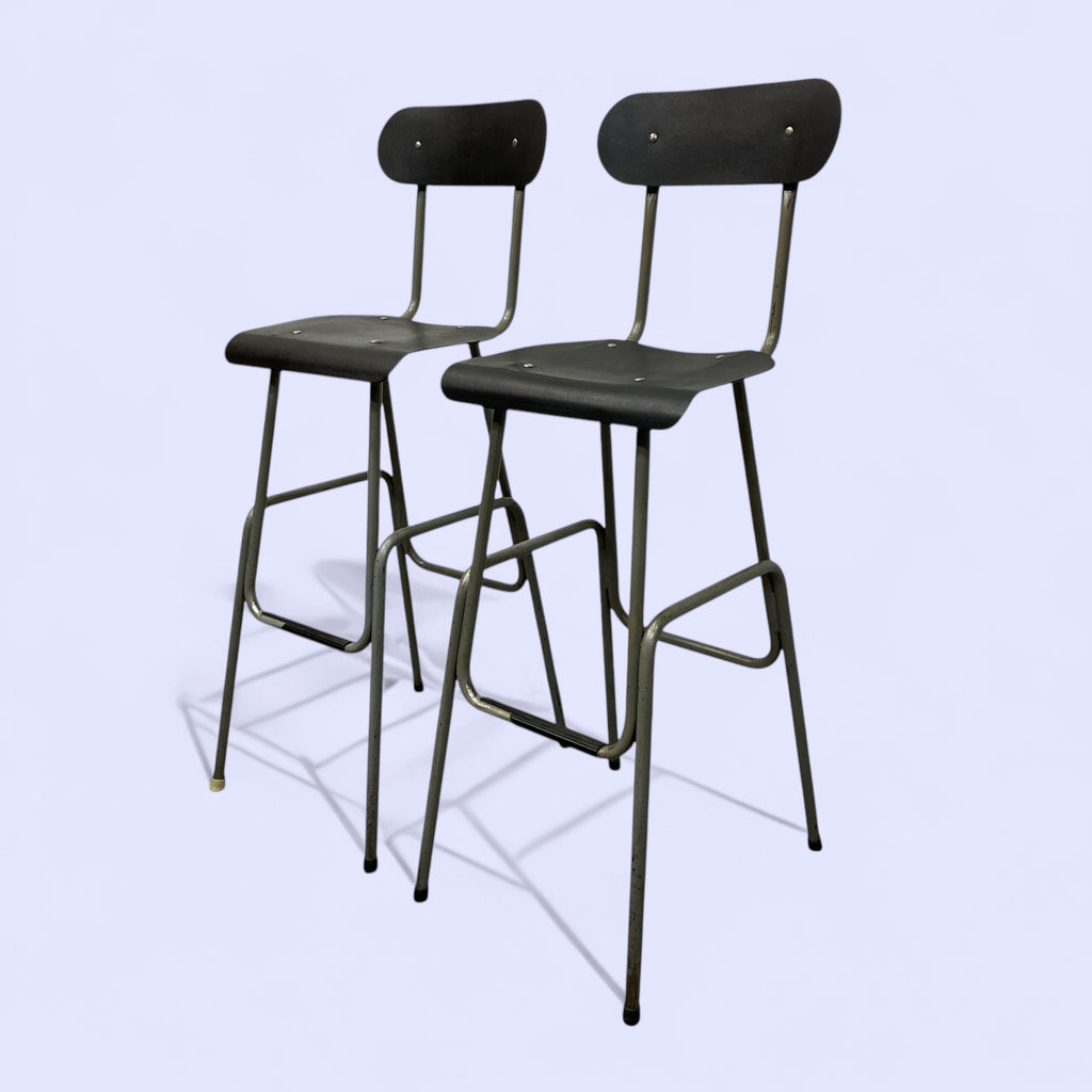 Bar Stool Factory Draughtsman Chair Pair Available