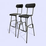 Load image into Gallery viewer, Bar Stool Factory Draughtsman Chair Pair Available
