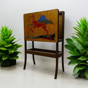 Magazine rack in situ