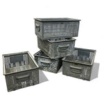 Load image into Gallery viewer, Industrial Metal Storage Crates Stackable 40s
