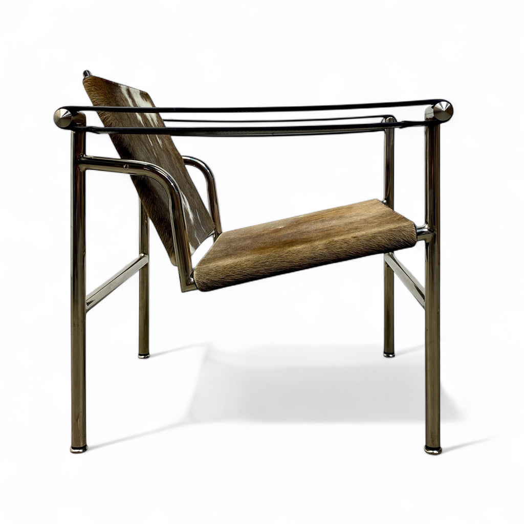 LC1 Replica Le Corbusier Style Sling Armchair