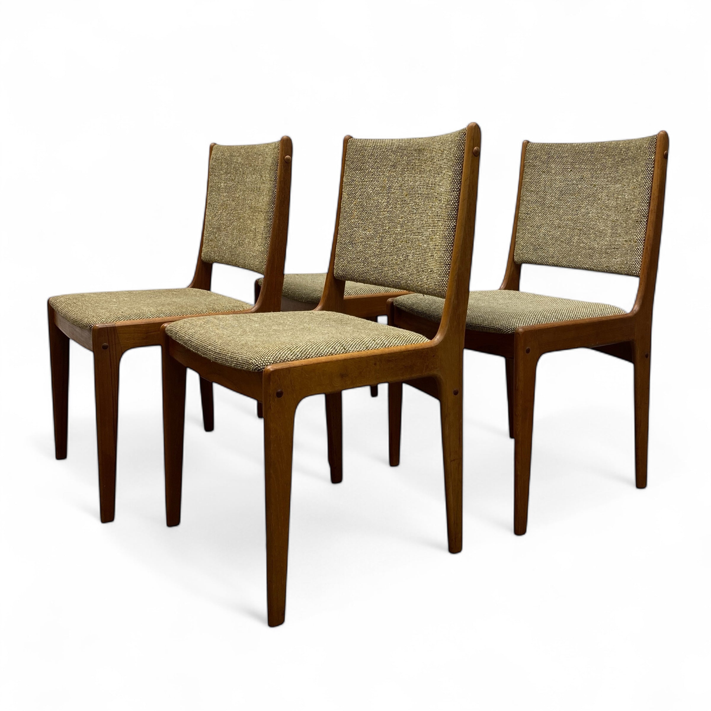 Danish Dining Chairs Johannes Andersen Uldum, 1960s Set of 4