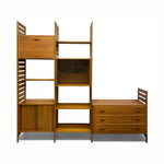Load image into Gallery viewer, Ladderax Wall System Cocktail Cabinet Cupboards Drawers Shelves
