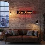 Load image into Gallery viewer, REST ROOMS SIGNAGE IN AN APARTMENT
