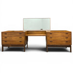 Load image into Gallery viewer, Dressing Table &amp; Stool Rosewood Swedish 1960s
