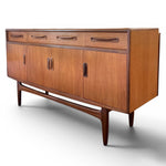 Load image into Gallery viewer, MIDCENTURY SIDEBOARD ON A WHITE BACKGROUND

