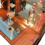 Load image into Gallery viewer, Cocktail Cabinet Vintage Illuminated
