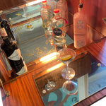 Load image into Gallery viewer, Cocktail Cabinet Vintage Illuminated
