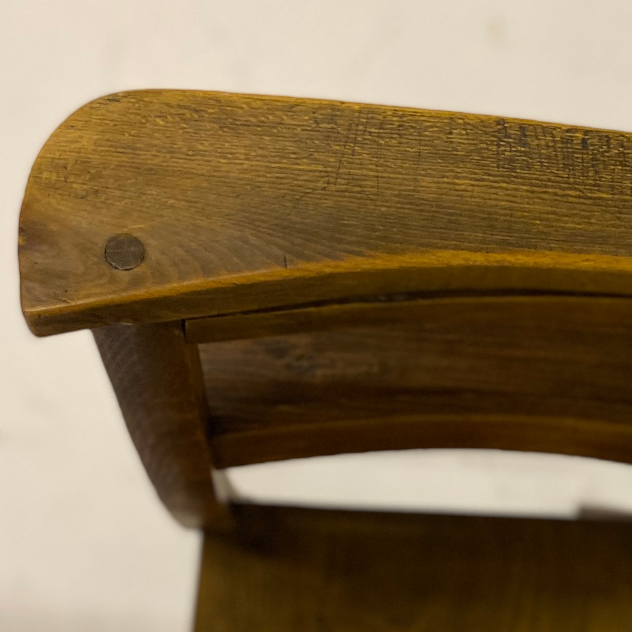 Oak Back Chapel Chair 