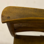 Load image into Gallery viewer, Oak Back Chapel Chair 
