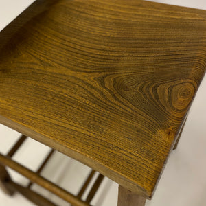 Antique Oak Seat 