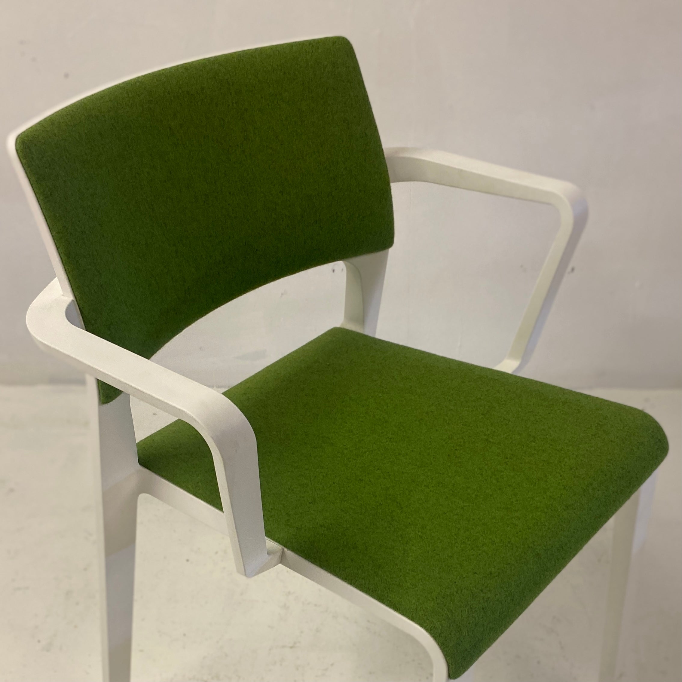 Felt Chair Green Contemporary Desk Dining Chair