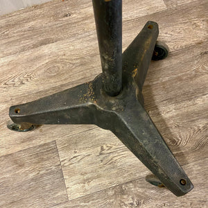 Steel floor lamp base industrial