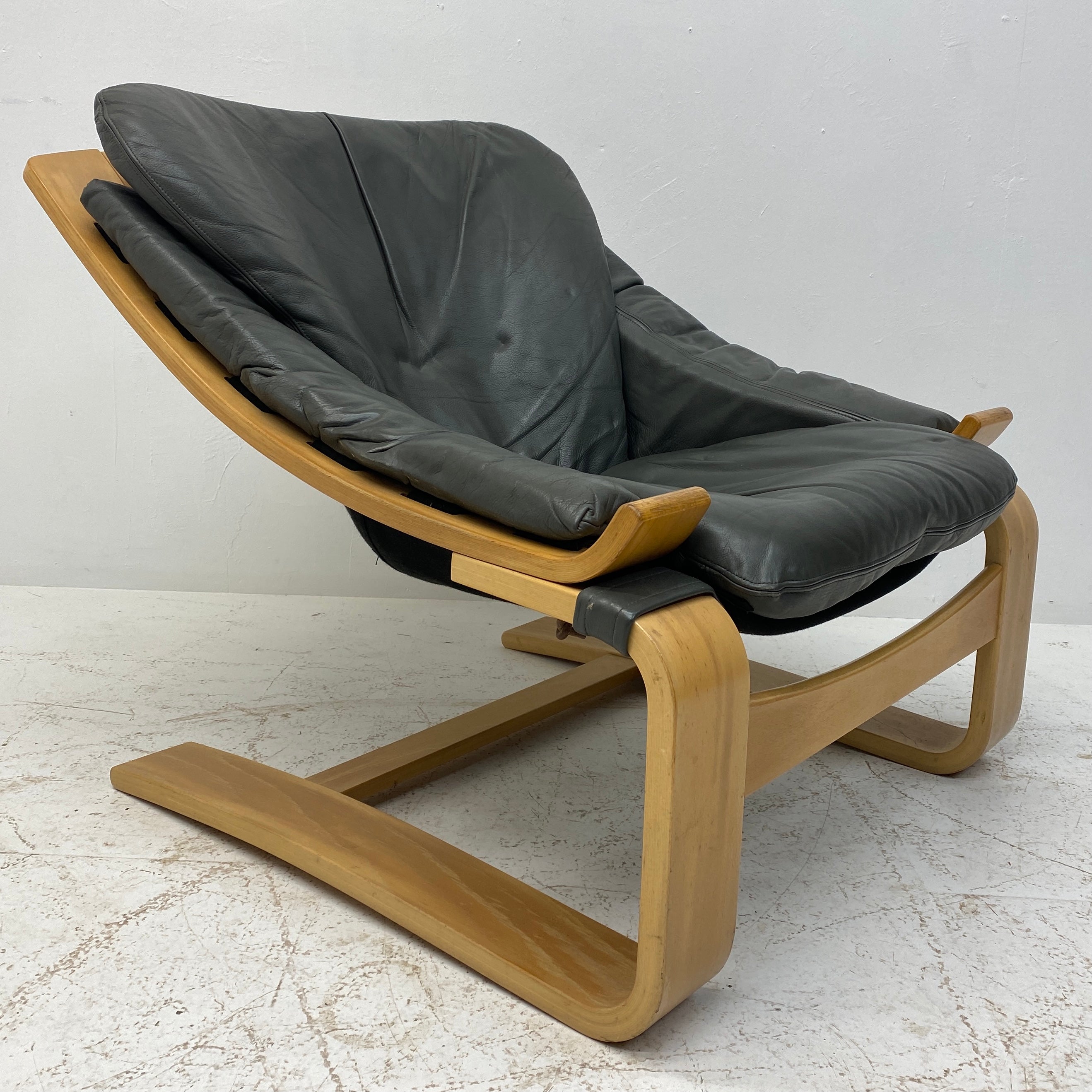 Side Of Ake Fribytter Lounge Chair