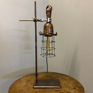 1920s car lamp repurposed