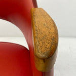 Load image into Gallery viewer, Wooden Arms Vintage Barbers Chair
