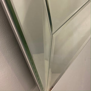 chamfered borders mirror