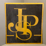 Load image into Gallery viewer, Vintage Hand painted Sign JPS Art
