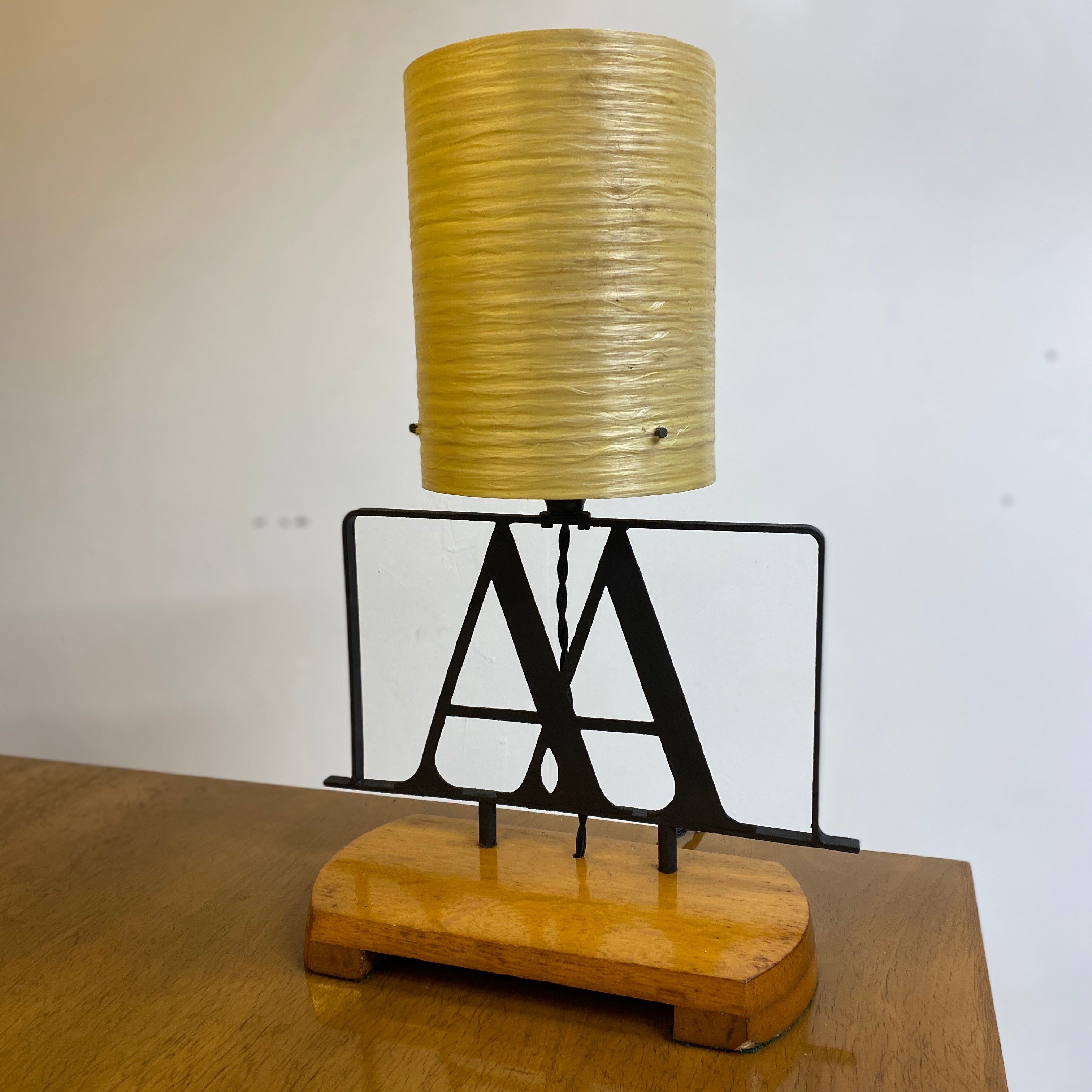 Midcentury Lamp Fibreglass