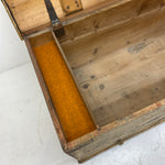 Load image into Gallery viewer, Lined Storage Vintage Chest
