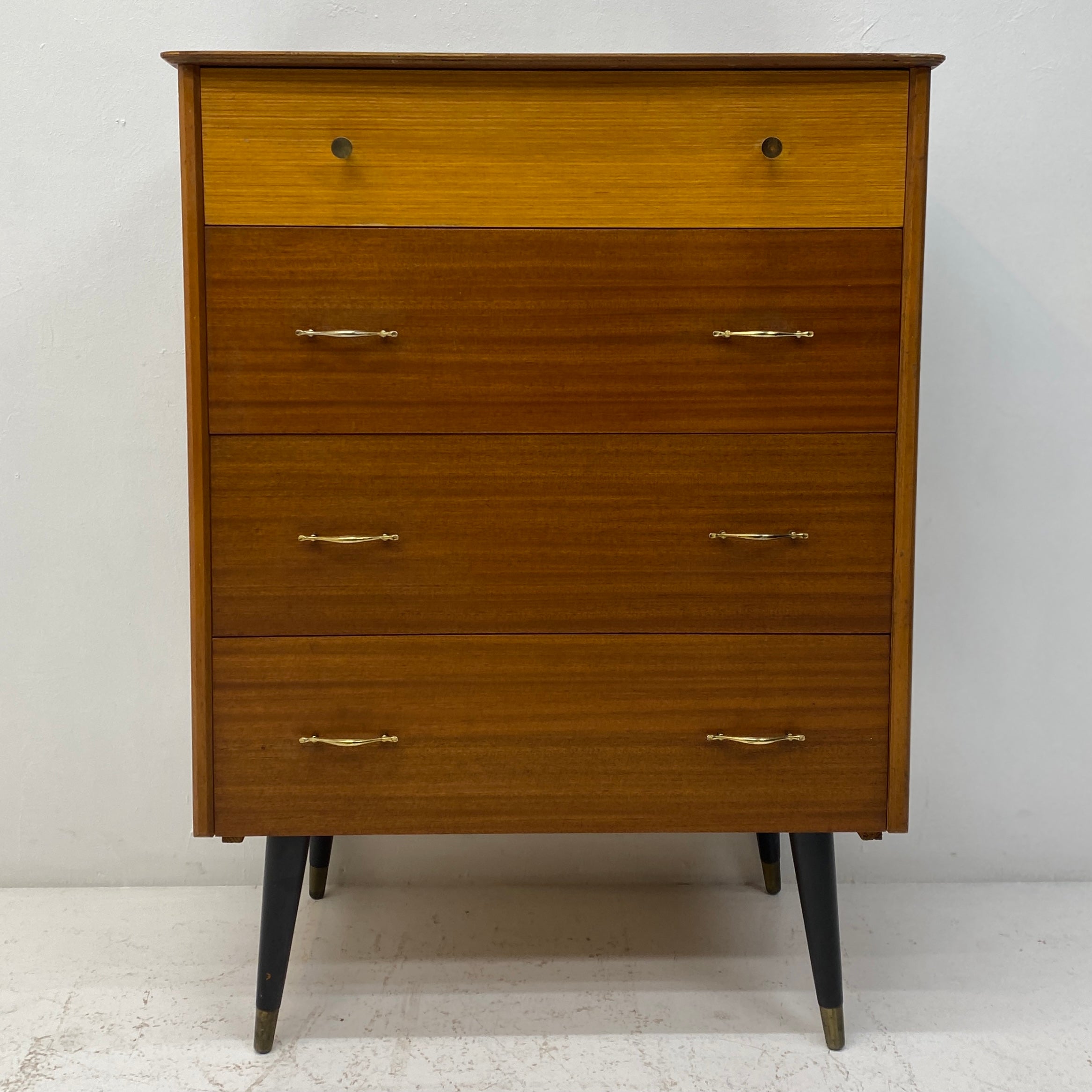 Four Drawers Vintage Chest Of Drawers