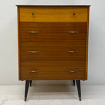 Load image into Gallery viewer, Four Drawers Vintage Chest Of Drawers
