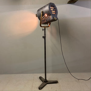 Back Industrial Floor Lamp