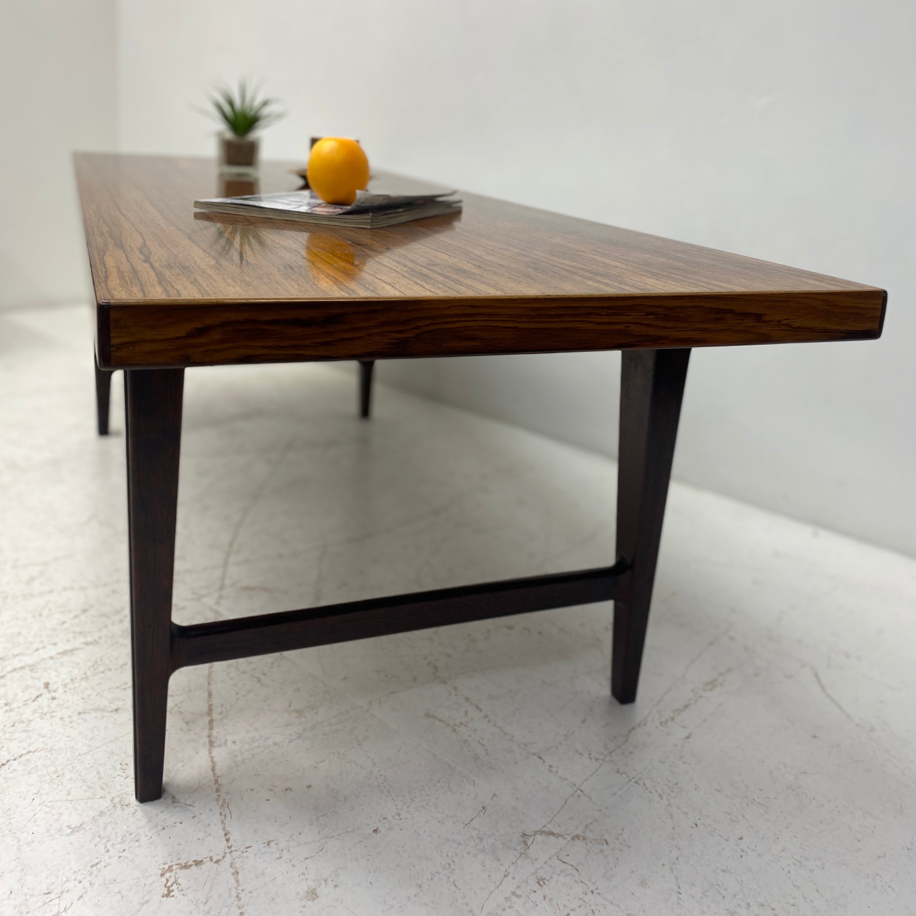 Angled Legs Danish Coffee Table
