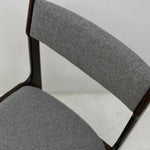 Load image into Gallery viewer, Abraham Moon Grey Erik Buch Dining Chairs Danish
