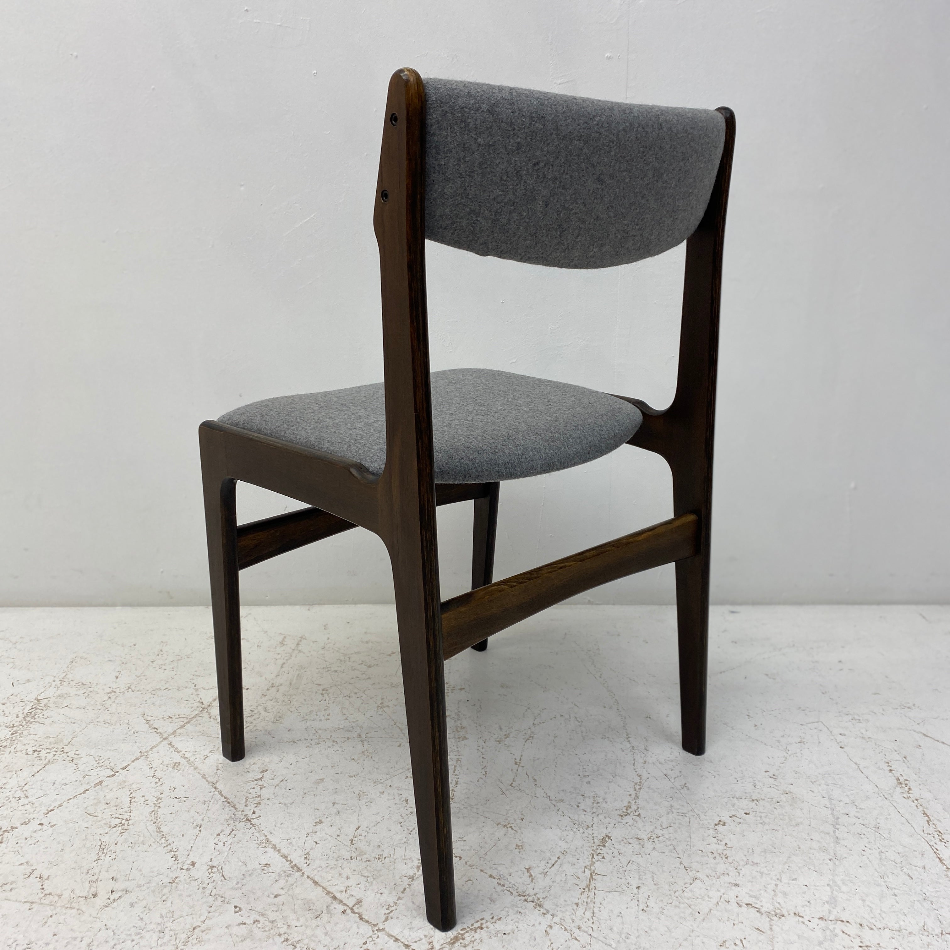 Back Of Erik Buch Dining Chairs Danish