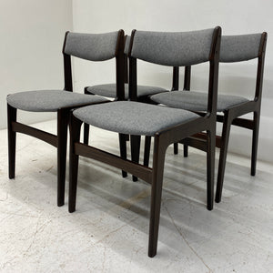Front Of Erik Buch Dining Chairs Danish