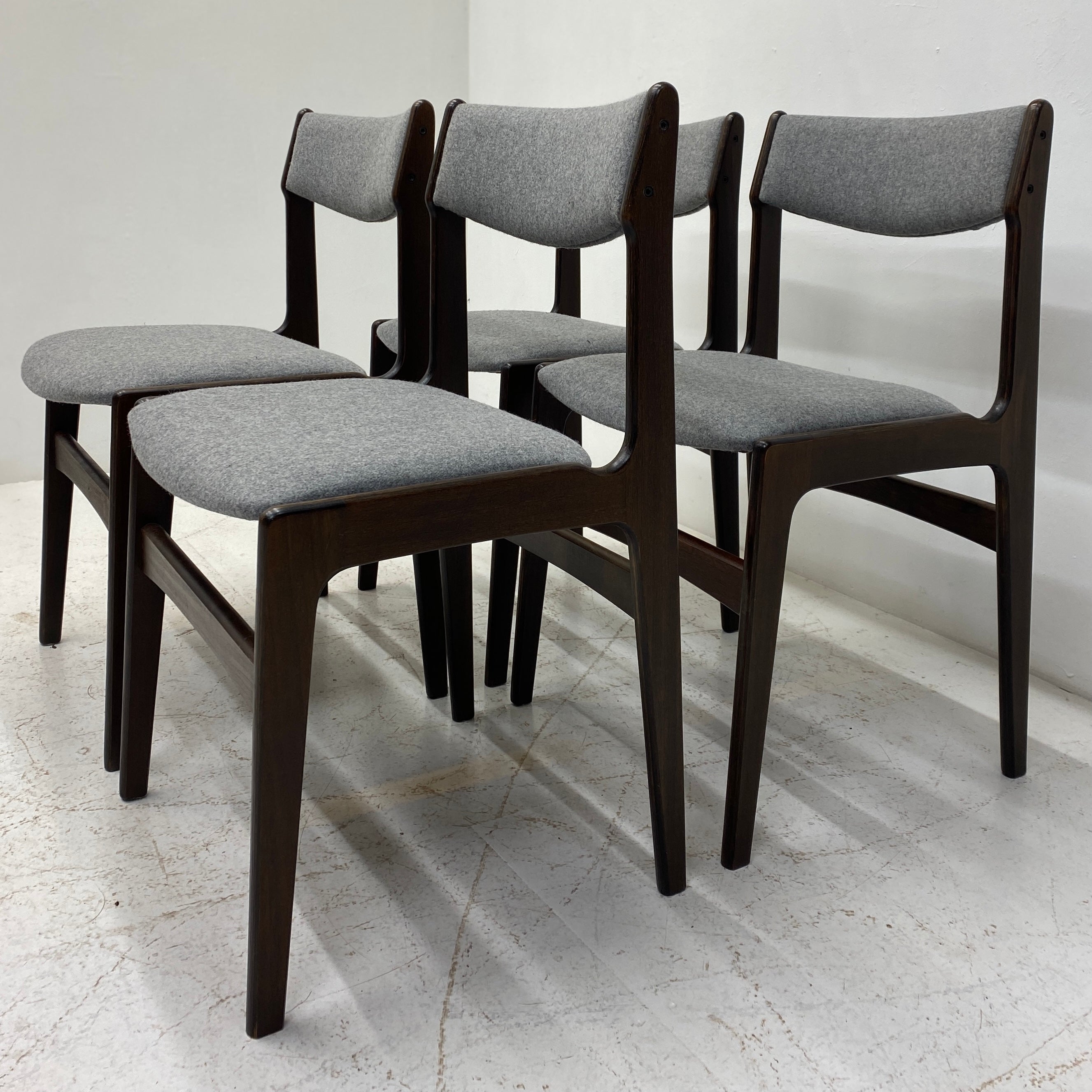 Side Of Erik Buch Dining Chairs Danish