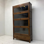 Load image into Gallery viewer, Side On Globe Wernicke Style Bookcase
