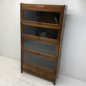 Glazed Fronts Globe Wernicke Style Bookcase