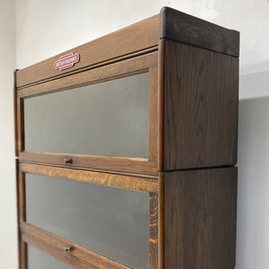 Side On Globe Wernicke Style Bookcase