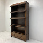 Load image into Gallery viewer, Open Glazed Doors Globe Wernicke Style Bookcase
