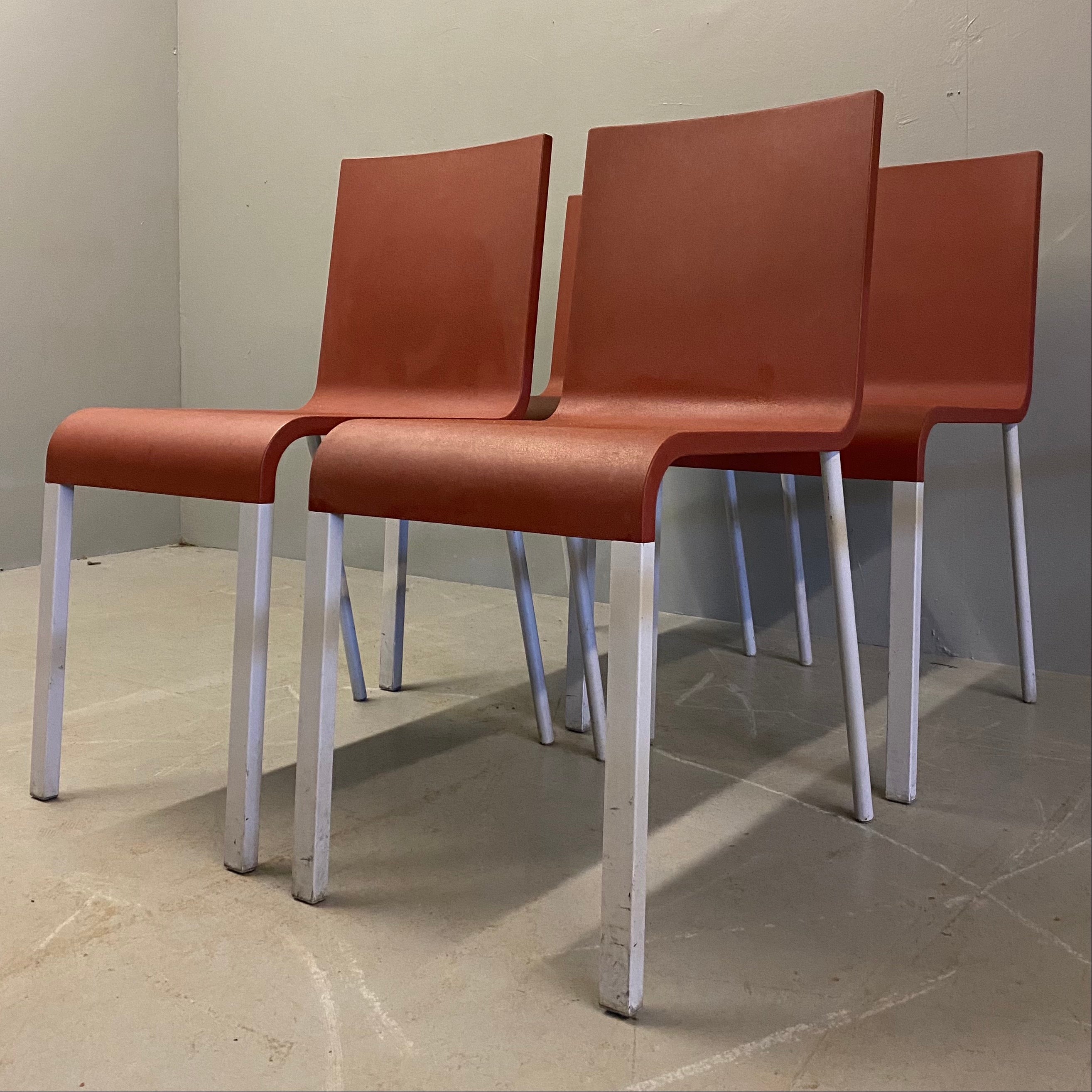 Four Vitra Chairs