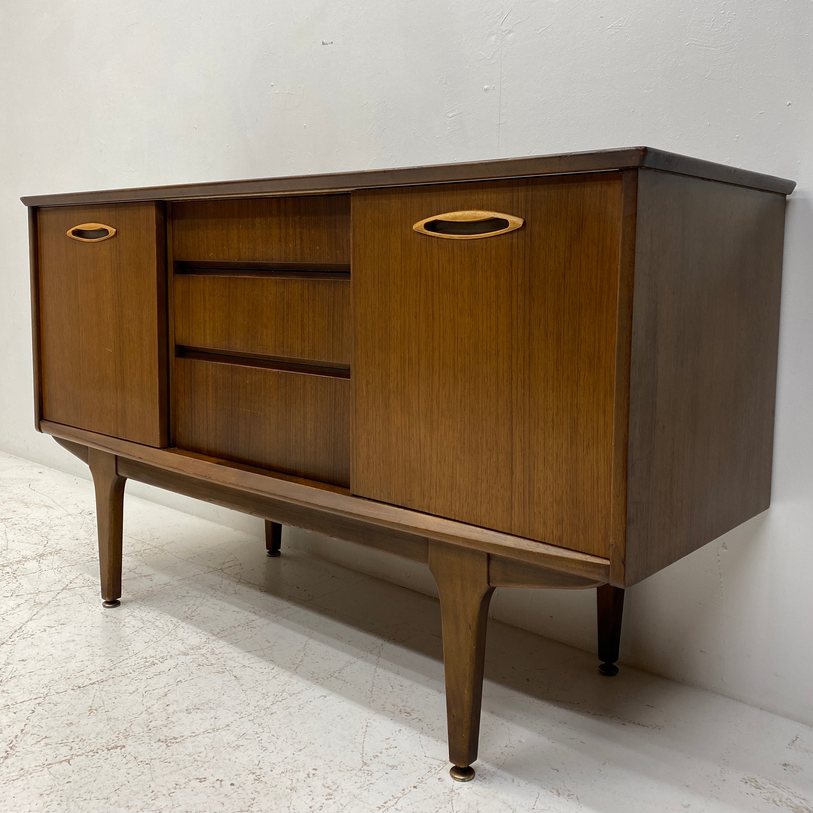 Handles Of Vintage Jentique Sideboard