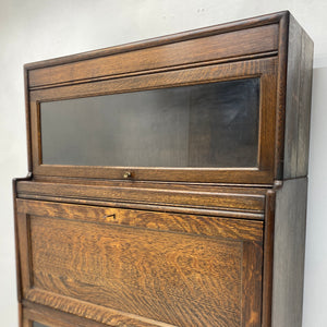 Glazed Globe Wernicke Style Bookcase