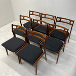 Load image into Gallery viewer, Teak Of Jonannes Anderson Dining Chairs Model 138 Set Of Eight
